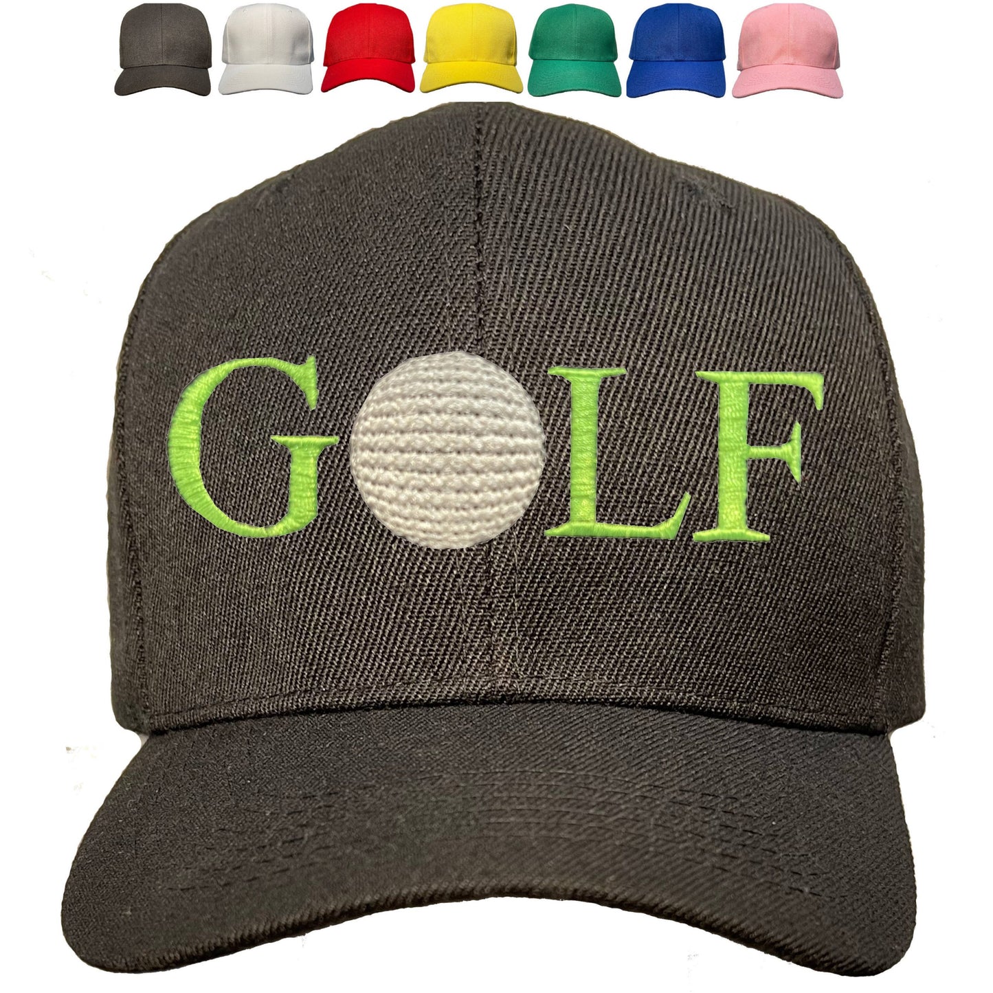Embroidered baseball cap