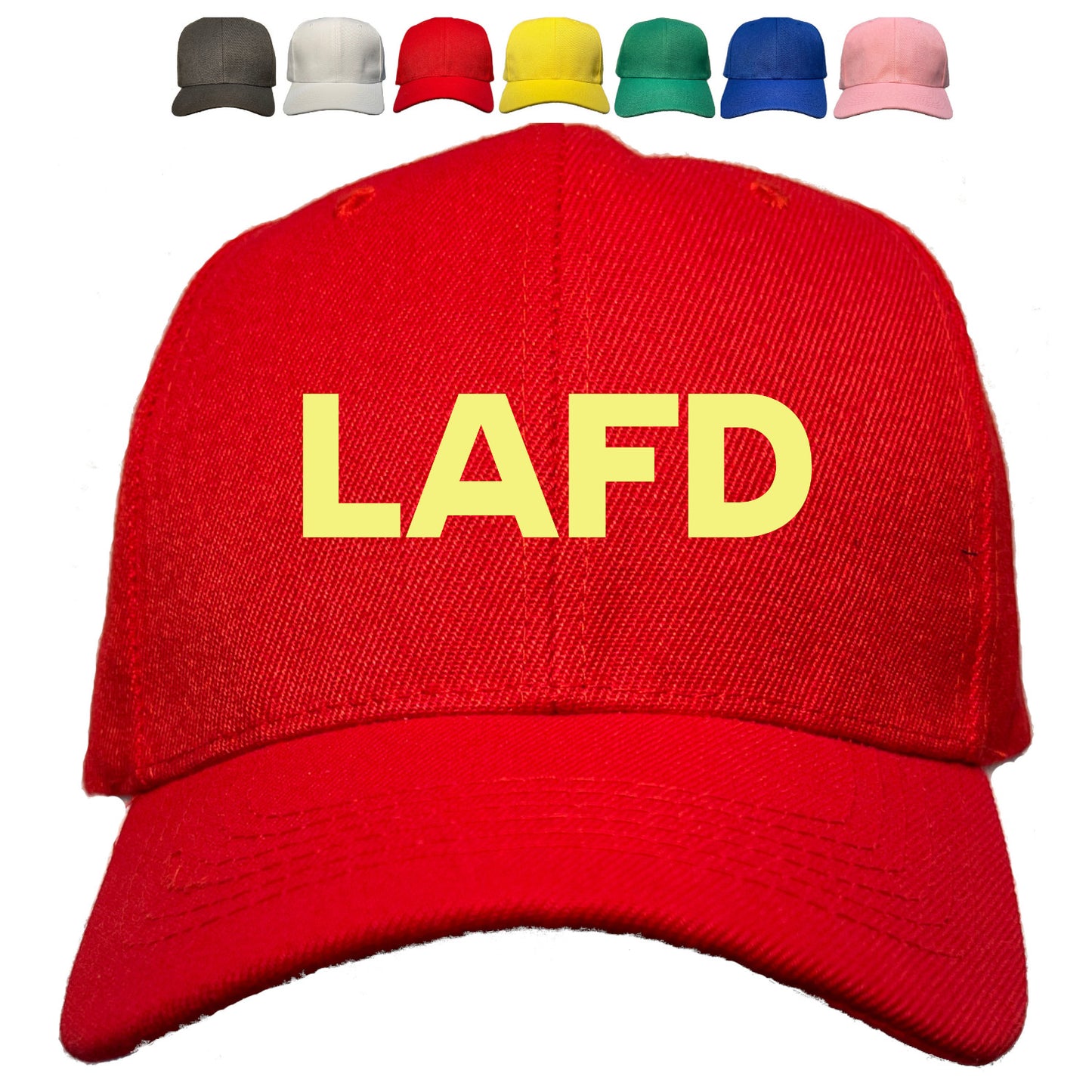 Custom LAFD Baseball Hat, Support Los Angeles Firefighters in Style