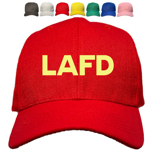 Custom LAFD Baseball Hat, Support Los Angeles Firefighters in Style